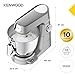 Kenwood Titanium Chef Baker XL KVL85.424SI Küchenmaschine mit integrierter Waage, inkl. 4-teiligem Patisserie-Set, 7 L und 5L Rührschüssel, stufenloser Geschwindigkeitsregler, 1200 W, Silber