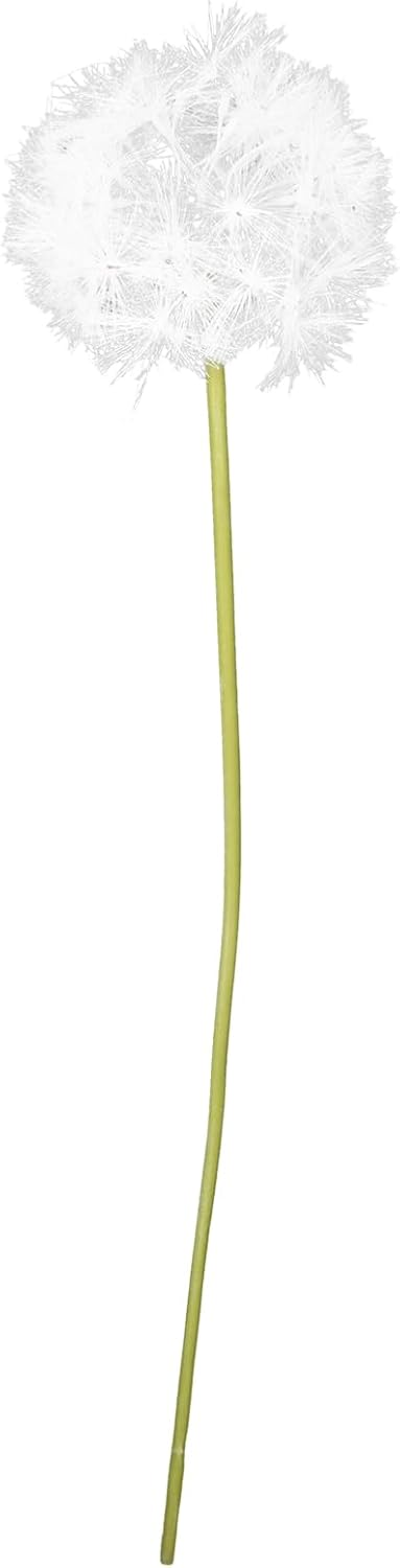 Simulated Dandelion Artificial Flowers 27.55In Faux Dried Flower Vase Filler for Indoor Outdoor Wedding Party Home Decoration