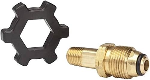 Mr. Heater F273762 14 rosca de tubo macho x flujo completo nariz suave P.O.L., multicolor, regular