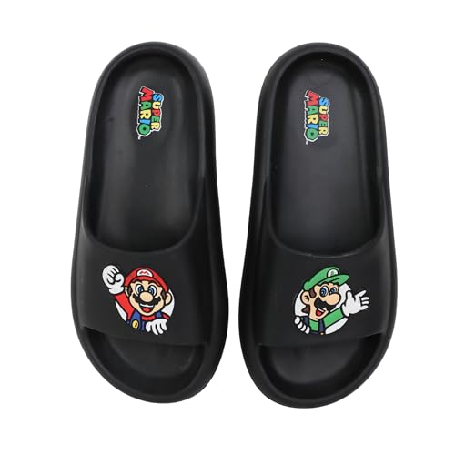Ground Up Nintendo Adult Mens Mario and Luigi Comfort Slide2