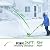 21V Cordless Snow Shovel, 16-Inch Brushless Cordless Snow Blower with 2Pcs 3000mAh Recharge Batteries, Lightweight Electric Snow Plow for Driveway, Sidewalk & Patio Winter Snow Removal- No Wheels