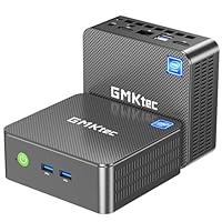 GMKtec ミニpc 最新第12世代インテルAlder Lake-N100 mini pc Windows 11 Pro DDR4 16GB+512GB SSD 4コア/4スレッド 最大周波数3.4GHz WIFI6/BT5.2 TDP 6W 小型PC M.2 2280 NVMe（PCIe3.0）GMKtec ミニパソコン 2.5G有線LANポート付き 静音性 2画面同時出力