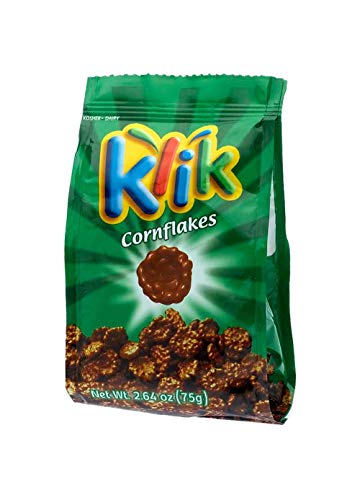 Klik Chocolate Covered Cornflakes - Case of 12 - 2.64 OZ
