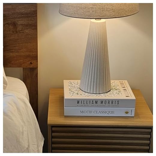 Book Shape Decorative Cable Management Box - Expandable Cable Organizer Box with Magnetic Closure for Home & Office (William Morris, Standard)