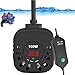 J&Z Tige De Chauffage De Radiateur De Plongée Intelligent De Chauffage D'aquarium avec Ventouse avec Écran De Chauffage De L'aquarium De L'aquarium pour l'eau Douce Et Marine,150W