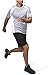Sundried Top pour Homme Tee Shirt pour athlétisme, Sports Gym Fitness (Small)