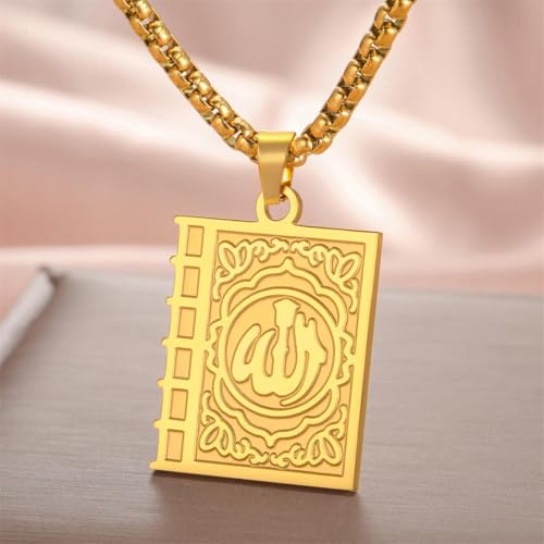 Collier symbole d'Allah amulette protectrice contre les soucis