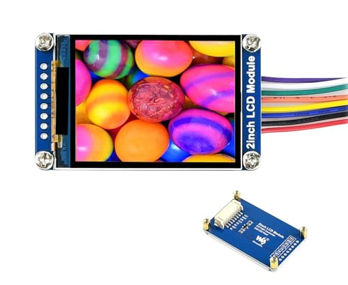 Image of 2inch LCD Display Module Compatible with Raspberry Pi 5 /4B /3B /Pi3B / Pi Zero 2W /Zero W /Pi Zero 2W / Zero 2WH, IPS Screen 240x320 Resolution, 262K Display Color,ST7789VW Driver Chip SPI Interface