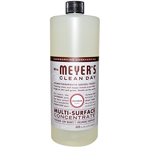 Mrs. Meyer's Clean Day 11440 Multi-Surface Cleaner, Lavendar, 32 oz. Concentrate - Quantity 6