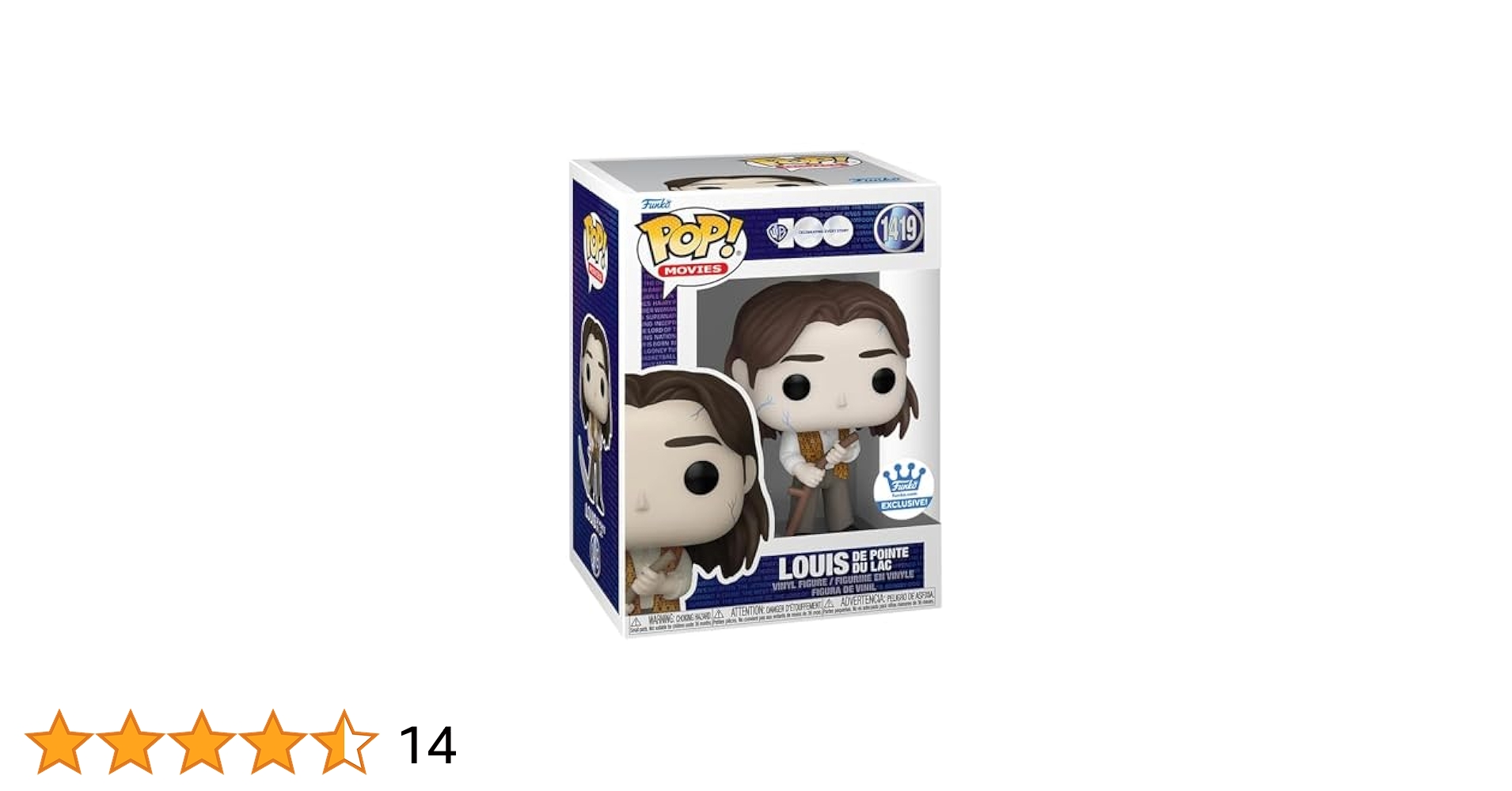 ファンコ ポップ　映画『インタビュー・ウィズ・ヴァンパイア』２体セット Amazon | Funko Pop! Movies: WB100 インタビュー with a