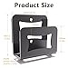 Adjustable Small Device Wall Mount Holder for Router/Cable Box/Apple TV/Roku/Fire TV - Universal Metal Bracket with Adhesive Tape & Screws Fits for 0.9