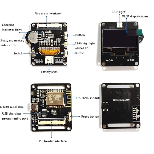Soluciona tus pruebas de red con el Reloj programable ESP8266 y OLED 2