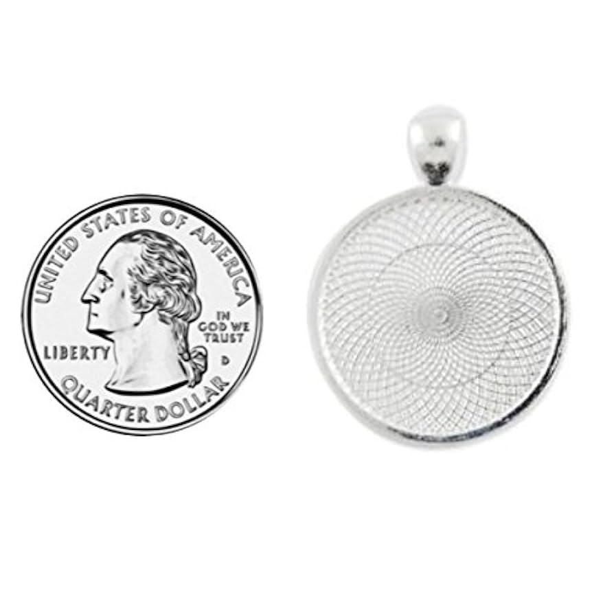 Amazon.com: Coraline Button Moon 1 Inch Silver Plated