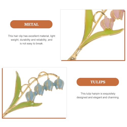 Bâtons à cheveux pour chignons tulipe parfaits pour vos soirées