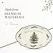 Spode Christmas Tree Oval Festive Tray - 11-Inch Rectangular Earthenware Serving Tray, Holiday Tableware - Seasonal Trays for Entertainment - Dishwasher, Microwave, Oven Safe