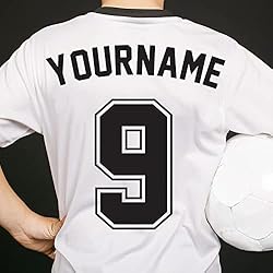 Custom Sports Kit Name and Number Iron On