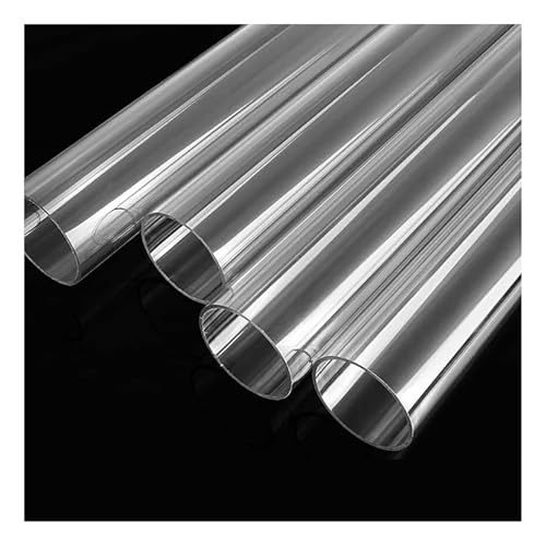 Tuyau plastique transparent 500mm pour décoration de jardin et maison