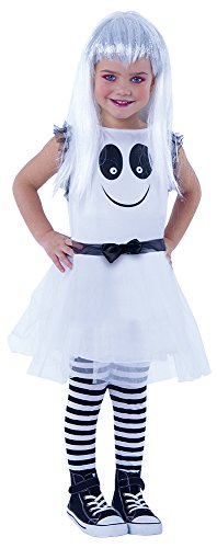 Haunted House - Disfraz infantil de fantasmita con ojos móviles, talla L...