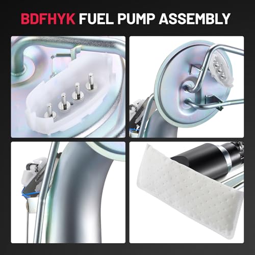 Image of BDFHYK Electric Fuel Pump Module Assembly E2122H Compatible with Ford Crown Victoria, Compatible with Lincoln /Mercury Town Car Grand Marquis 1991 1992 1993 1994 4.6L V8 Replace F2VY9A407A, F2VY9A407AA