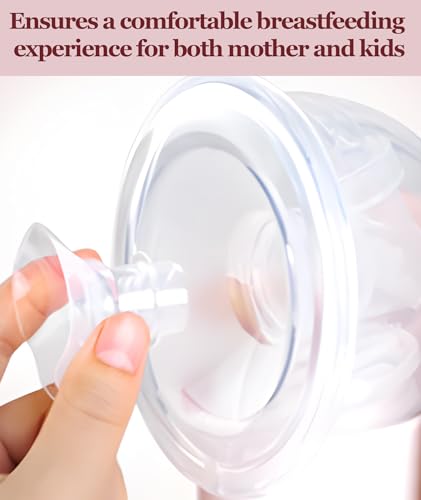 Image of 6Pcs Spectra Breast Pump Flange Inserts, Breast Pump Flange Sizing Kit with Nipple Ruler, Compatible with Most Breast Pumps for Comfortable Pumping