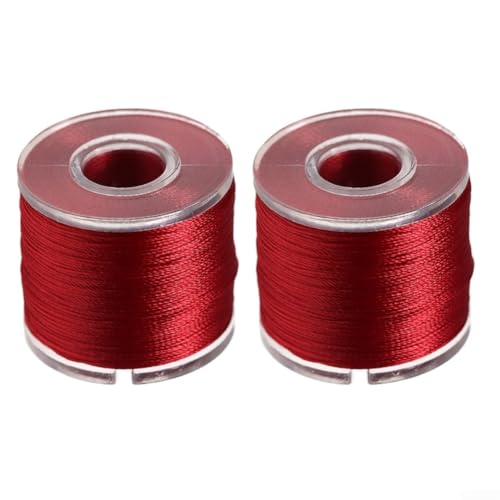 Hilo de nailon para reparación de cañas 60-70m 2 piezas rojo miniatura 6