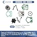 67F-W0078-00-00 Outboard Water Pump Impeller Repair Kit For Yamaha 75 80 90 100 HP 4 Stroke Sierra 18-3451 75HP 80HP 90HP 100HP F75 F80 F90 F100