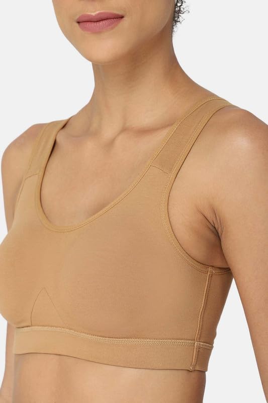 Image of Intimacy Active Sports Bra for Women Medium Coverage, Non-Wired, Non-Padded, Seamless, Stretchable Comfortable Support Activewear for Women