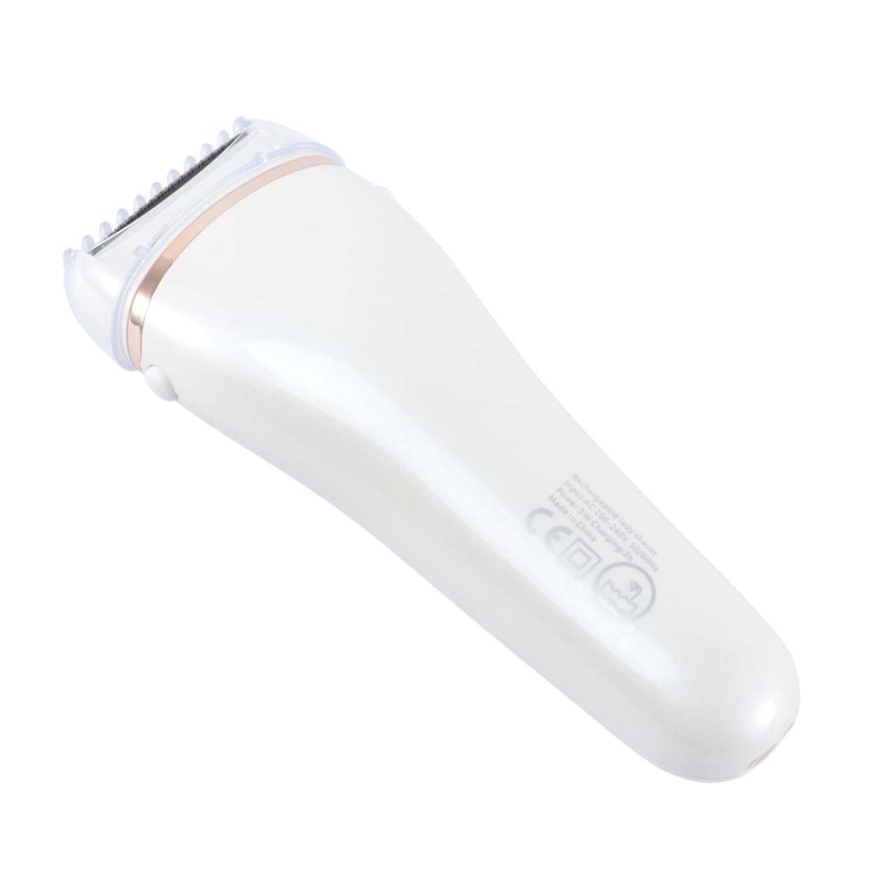 Epilatore Elettrico Ricaricabile USB per con Display LED Rasoio Multifunzione in Acciaio Depilazione Indolore per Gambe Ascelle e Bikini