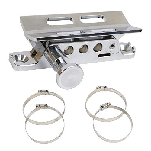 (1 Year Warranty) Chrome Quick Release Adjustable Fire Extinguisher Mount for Jeep Wrangler UTV Polaris RZR Ranger Camper Van with Pillar