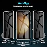 2*Tempered Glass Film for Samsung Galaxy S23 + 1*Privacy Screen Protector + 1*Camera Lens Protector, Anti-Spy Accessories, Private Protection, Anti-Scratch, HD, 9H Hardness, Case-Friendly - Image 4
