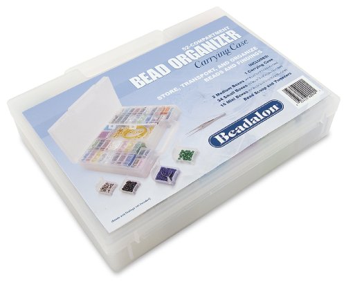 Beadalon Organizador 207A-500, 55 peças com colher e pinças