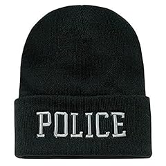Black (Police Beanie)