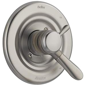 Delta Faucet Lahara 17 Series Dual-Function Shower Handle Valve Trim Kit, Stainless T17038-SS (Valve Not Included)