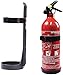 Extintor 1 kg ABC incluye soporte de montaje, para coche, casa, caravana, oficina, barbacoa, barco