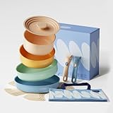 Top 25 Best Camping Cookware Review in 2024 41 Stackbear Ceramic Cookware Set, 12-Piece Camping Cooking Set Non Stick, Detachable Handle Pots and Pans Non Stick with Storage Bag, Anti-Scratch Pads, PFOA Free, RV Camping Essentials