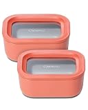 COMPACT & CONVENIENT: The 2.6 Cup Mini Rectangle Container is perfect for single-serve meals, snacks, or small leftovers. Its space-efficient design fits neatly in drawers, fridges, and cabinets, making it ideal for everyday use. NON-TOXIC & ECO-FRIE...
