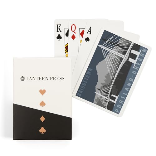 Baraja Poker Lantern Press Portland Oregon 52 Cartas
