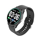 *-Reloj inteligente de color tono rubor para mujer-* Reloje inteligentes BIGCHINAMALL con apariencia elegante, liviano y exclusivo, elaborado con un estilo de color tono ruborizado con correa de TPU suave para relojes, que es el mejor regalo para niñas, damas.