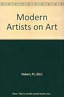 Modern artists on Art B00199SZCQ Book Cover