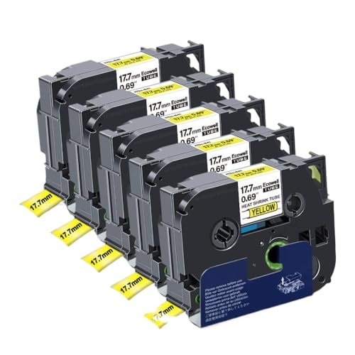Tube thermorétractable HSe641 17.7mm pour marquage de faisceau électrique et réseau