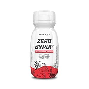 BioTechUSA Zero Syrup, Strawberry – 320 ml