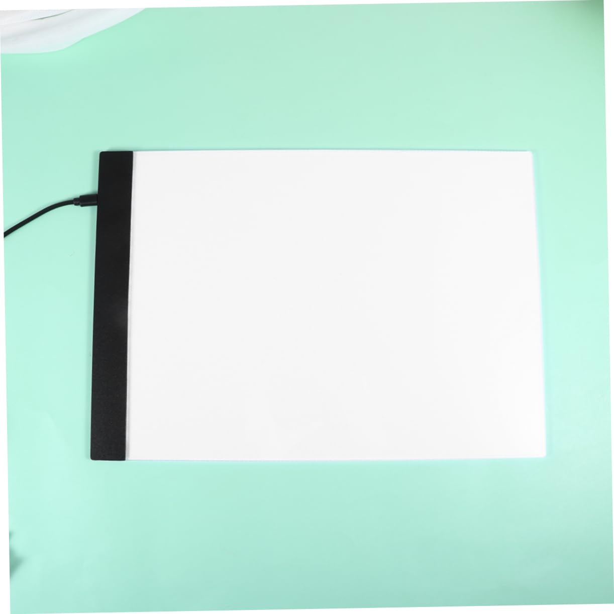 Table Lumineuse A4 LED à Texture Givrée pour Dessin, Blanc