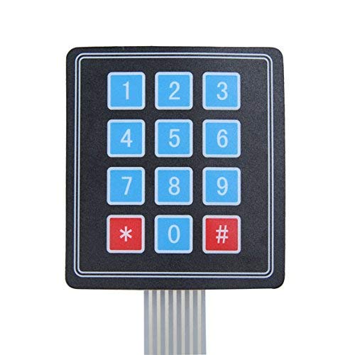 Robocraze 4x3 Flexible Matrix Keypad (B079FWJHSZ) Amazon Price History, Amazon Price Tracker