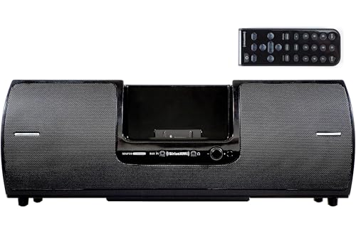 SiriusXM SXSD2 Portable Speaker Dock Audio System for Dock and Play Radios - Black (RENEWED)