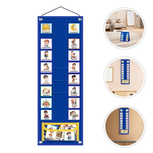 Tableau de routine visuelle pour apaiser le quotidien des petits