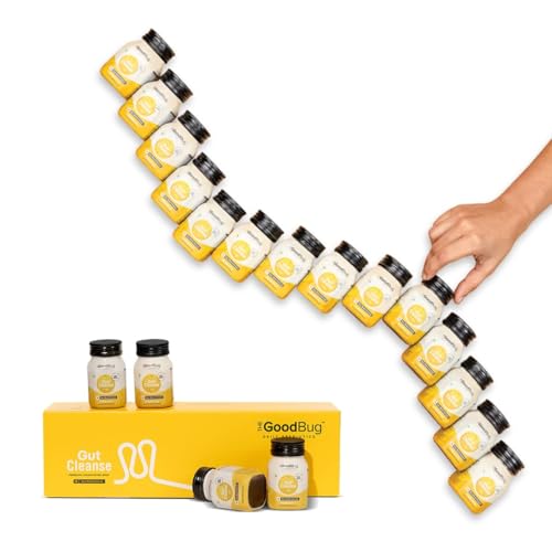 Image of The Good Bug Gut Cleanse - 14 Prebiotic Colon Detox Shots | Improves Probiotic Activity, Gut Health & Digestion | Tackles Bloating, Gas & Constipation