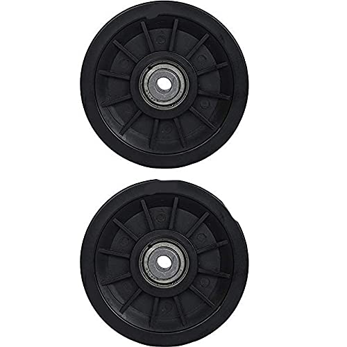 Mount Hood Gym Machine Bearing Pulley 4" with Inbuilt Bush and Bearing (Black) Pack of 2-image-35