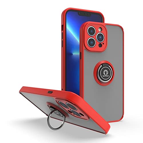Coque appareil photo iPhone protection matte avec ring stand holder
