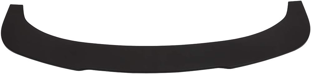 SCITOO 1PC Front Bumper Lip Compatible Universal Front Lip Spoiler Matte Black (PU) Plastic Air Dam