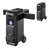 NEBULA X1 Pro Triple Laser 4K Beamer, 3500 ANSI Lumen, 56000:1 Kontrast, 40W Stereo Sound, 0,9-1,5 optischer Zoom, Auto Kalibrierung, Dolby Vision, 300 Zoll, Micro-Gimbal, GTV, Mit Griff, Outdoor